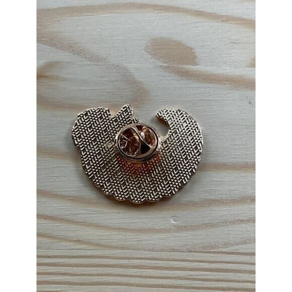 Yellow Enameled Dinosaur Sleeping Triceratops - Picture 2 of 3